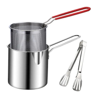Chảo Rán, Phong Cách Nhật Bản, Nhỏ, Tiết Kiệm Dầu, Chịu Nhiệt Độ Cao, Thích Hợp Để Nấu Gà Rán, Đùi V