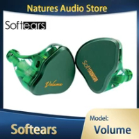 Softears Volume Monitor Grade 1DD 2BA Hybrid In-Ear HiFi Headphones with Detachable Cable IEMS