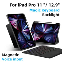 HUWEI Magic Keyboard For ipad 10th Gen 2022 funda iPad pro 11 2021 iPad 9th/8/7 generation Air 5 Air 4 Pro 12.9 6th 5th 4th case