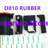 NEW 4PCS Body Cover Rubber Set Rubber With Tape For Nikon D810 D810A Digital Camera