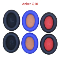 Replacement Earpads Cushions for Anker Soundcore Life Q10/Q10 BT Headphones,Protein Skin Memory Foam Soundcore Life Q10 Earpads
