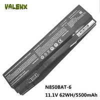 VALENX Original N850BAT-6 Laptop Battery For HASEE Z7M-KP7S1 Z7M-KP7GT T6-X5 Z6-KP7GT Z6-KP5GT T6Ti-X7 Z7-KP7G1 Z7M-KP5S1