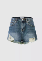 Urban Revivo Regular Denim Shorts