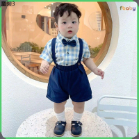 XUE Set Công Tử Fbaby Thôi Nôi Đi Chơi Dự Tiệc Gồm 4 Chi Tiết Aó Chất Liệu Thô Đũi Phối Quần Kaki Ch