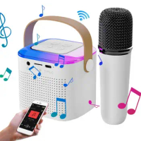 Karaoke Machine Singing Speaker System With Karaoke Speaker Microphone Speaker Mini Karaoke For Party Home Outdoor/Indoor Use