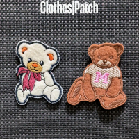 Clothes Patch - Bordir Bet Embelm Beruang Lucu Premium Tempelan Bordir untuk Pakaian Anak-anak