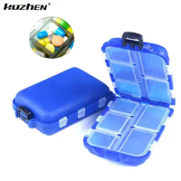 10 Grids Weekly Pill Box 7 Days Foldable Travel Medicine Holder Pill Box Tablet Storage Case Container Dispenser Organizer Tools