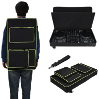 Carrying Case Shockproof Protective Case Thickened Inner Liner Shoulder Bag Backpack for Pioneer DDJ-FLX10 DDJ-1000SRT DDJ-1000