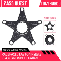 For RACEFACE EASTON Claws FSA CANONDELE Chainring Adapter Converter Spider 110 BCD 130 bcd 5 Arms Road Bike Speed Crank