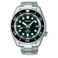 【SEIKO 精工】創業140周年紀念款 陶瓷錶圈 潛水機械腕錶 禮物 推薦(SLA047J1/8L35-01E0G)