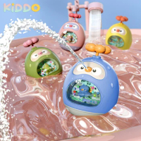 Water Gun Bath Tumbler Toy Duck Toy Floating Toy Swimming Pool Water Toy Bathtub Gift for Kids Toddlers Children's Day Gifts