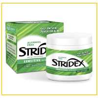 STRIDEX 施顏適水楊酸清潔祛痘棉溫和型0.5%濃度55片 0.5% SALICYLIC ACID ACNE BLACKHEAD CLEANSING PADS ALCOHOL-FREE 55PCS