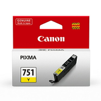 【史代新文具】佳能Canon CLI-751Y 黃色原廠墨水匣 /適用MG-7170