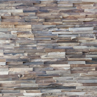 Wall Panel Dinding Kayu Jati 3D. Rustik Alami, Pinggiran Pohon Jati. cafe resto kantor hotel villa a