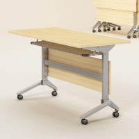AS DESIGN雅司家具-FT-012移動式折疊會議桌(培訓桌/書桌/會議桌)