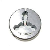 Mata Snei M5 x 0.80 - M14 x 2.00 TEKIRO Adjustable Round Dies Senai Baut Alat Pembuat Drat Ulir Metr