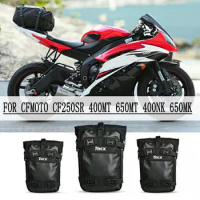 For CFMOTO CF250SR 400MT 650MT 400NK 650MK Motorcycle Waterproof Tail Bags Back Seat Bags Motorbike Luggage Travel Pack 250 SR