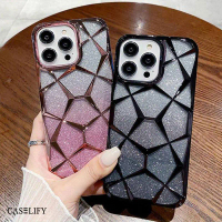 CASELIFY SPARKLING GLITTER 2 IN 1 CRYSTAL COMPATIBLE WITH IPHONE 11 12 13 14 15 PRO PLUS MAX