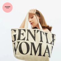 GENTLE WOMAN TOTE BAG CANVAS ORIGINAL IMPORT