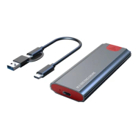M2 SSD Case M.2 To USB 3.1 Gen 2 10Gbps NVMe SSD Enclosure for NVMe PCIE M Key/ (B+M) Key SSD Hard Disk, M2 SSD Case OTG