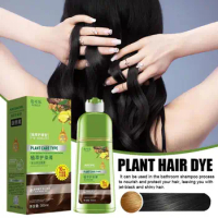 300ml Bubble Plant Hair Dye Shampoo Hair Dye Shampoo Instant Hair Color At Home Hair Dye Color Hair Styling Shampoo
