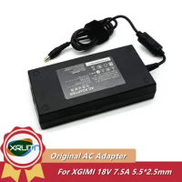 Genuine For XGIMI Projector H2 XHAD01 H1S Z5 Z4X Z6 Z3 Z8X AC Adapter 18V 7.5A 135W HKA13518075-1F Power Charger HKA13518075-1E