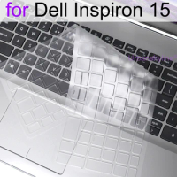 Keyboard Cover for Dell Inspiron 15 Plus 3501 3502 3505 7500 7501 7506 7000 7510 7590 7591 2 in 1 Silicone Protector Skin Case