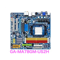 Suitable For Gigabyte GA-MA78GM-US2H Motherboard M-ATX Socket AM2/AM2+/AM3 Mainboard 100%tested fully work Free Shipping