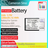 CameronSino Battery for Garmin Montana 600 Montana 600T Montana 650 Montana 650T fits 010-11599-00,GPS Navigator Battery.