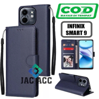 FLIP CASE HP PREMIUM UNTUK INFINIX SMART 9 LEATHER FLIP CASE HP PREMIUM UNTUK INFINIX SMART 9