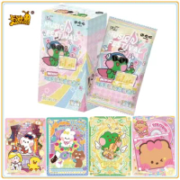 KAYOU Original LINE FRIENDS Minini Card SELINI JENINI CHONINI LENINI CONINI Cute Role Collection Cards Toy Gifts for Children