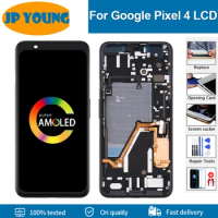 5.7‘’ AMOLED For HTC Google Pixel 4 Lcd G020M Display Touch Screen Digitizer Assembly LCD For Google Pixel4 Display Pixel4 Lcd