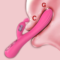 female vibrator clitoral g-spot stimulator powerful vibrating dildo stick female clitoral vaginal masturbator adult sex toys