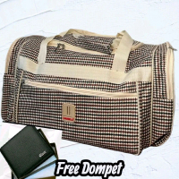 [ IPEH BAG ] BELI 1 GRATIS 1 DOMPET TAS travel bag  FF011 tas mudik tas traveling ukuran VOLUME EKST