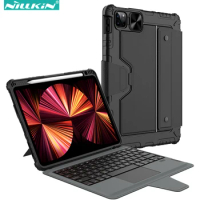Nillkin Bumper Combo Keyboard Case for Apple iPad Air 10.9 2020 / Air 4 5 / Pro11 2021, 3in1 Back Cover with Bluetooth Keyboard