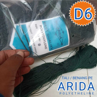 ( Benang PE ) Tali / Benang PE Serbaguna Arida Eceran Per Ikat Ukuran D6 ( Tebal Tali 0.4 mm )