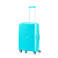 【American Tourister】SQUASEM 24吋可擴充行李箱QJ2*11002