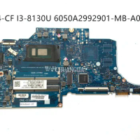 For HP Laptop 14-CF 14-CR 14S-CR 14S-CF Mainboard L33910-601 I3-8130U TPN-I130 6050A2992901