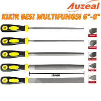 Kikir Besi Gigi Rapat Halus Untuk Poles Super Licin 6\ 8\" Semua Bentuk Amplas Permukaan Logam Kayu 