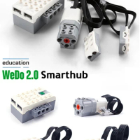 Smarthub/Sensor/Motor Building Blocks WEDO 2.0 Power Function Parts 20841 20844 Sensors 45300 19071 Main Engine Bricks Hub Toys
