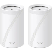 TP-Link Tri-Band WiFi 7 BE10000 Whole Home Mesh System (Deco BE63) | 6-Stream 10 Gbps | 4 × 2.5G Ports Wired Backhaul
