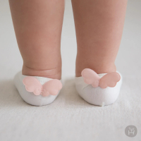 【Happy Prince】Angel天使翅膀涼感嬰兒童踝襪 韓國製(寶寶襪 兒童襪 嬰兒襪)