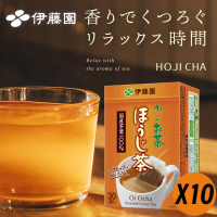 【伊藤園】ITOEN日本進口國產Oi Ocha焙煎茶茶包 十盒入 涼茶熱茶冷熱沖泡皆可 天然純茶(大谷翔平代言)