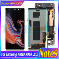 6.4" Super AMOLED LCD For Samsung Note 9 LCD Display Touch Screen Digitizer For Samsung Note9 N9600 N960F N960U N960 LCD