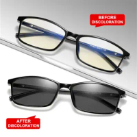 Protection UV400 Filter Photochromic Glasses Sunglasses for Men Women Blue Light Blocking Glasses Computer Eyeglasses