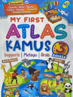 MY FIRST ATLAS KAMUS 3 BAHASA INGGERIS/MELAYU/ARAB