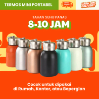 Botol Minum Thermos 300ml Mini Tahan Panas dan Dingin Thermos Gemoy Mini Hot & Cold Bogel