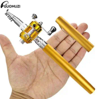 20cm Portable Pocket Telescopic Mini Fishing Pole Pen Shape Folded Fishing Rod Outdoor Fishing Accessories 1m 1.6m 1.8m 2.4m