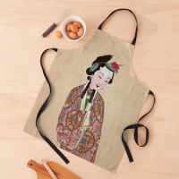One hundred portraits of Peking opera characters Miss Chang Apron kitchen accessories custom apron