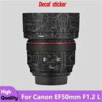 For Canon EF50mm F1.2 L Lens Body Sticker Protective Skin Decal Vinyl Wrap Film Anti-Scratch Protector CoatM